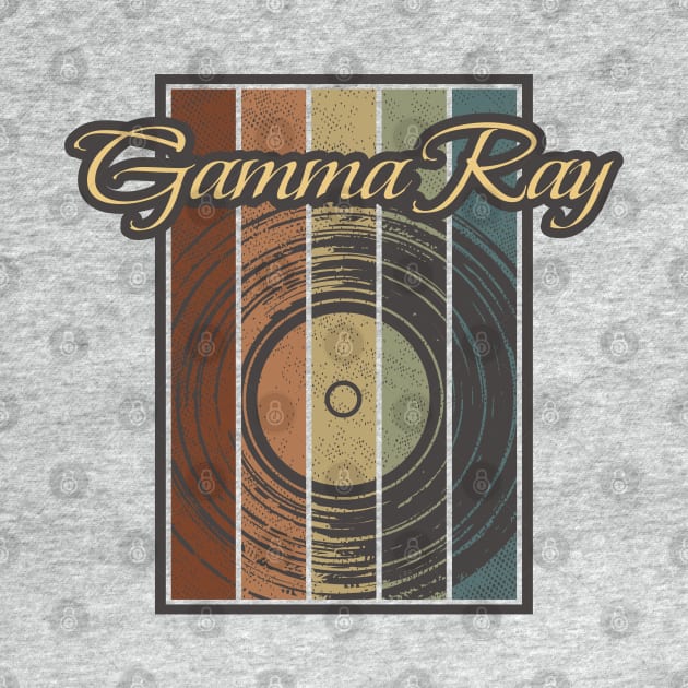 Gamma Ray Vynil Silhouette by North Tight Rope